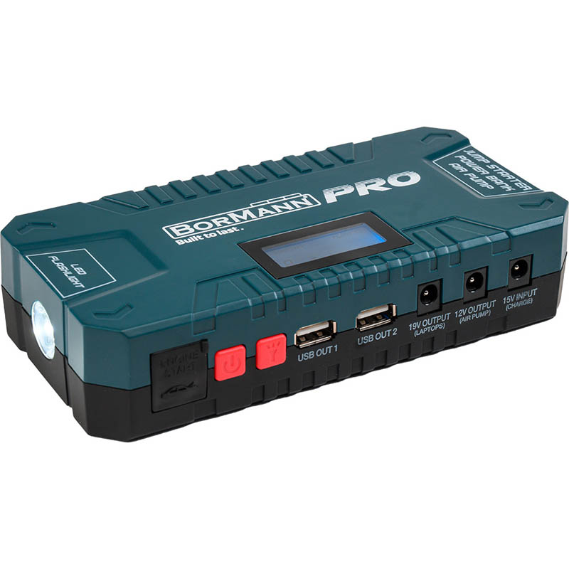 BORMANN BBC8520 Power Bank - Jump Starter, 12000mAh, Φορητός Εκκινητής Αυτοκινήτου (037309)